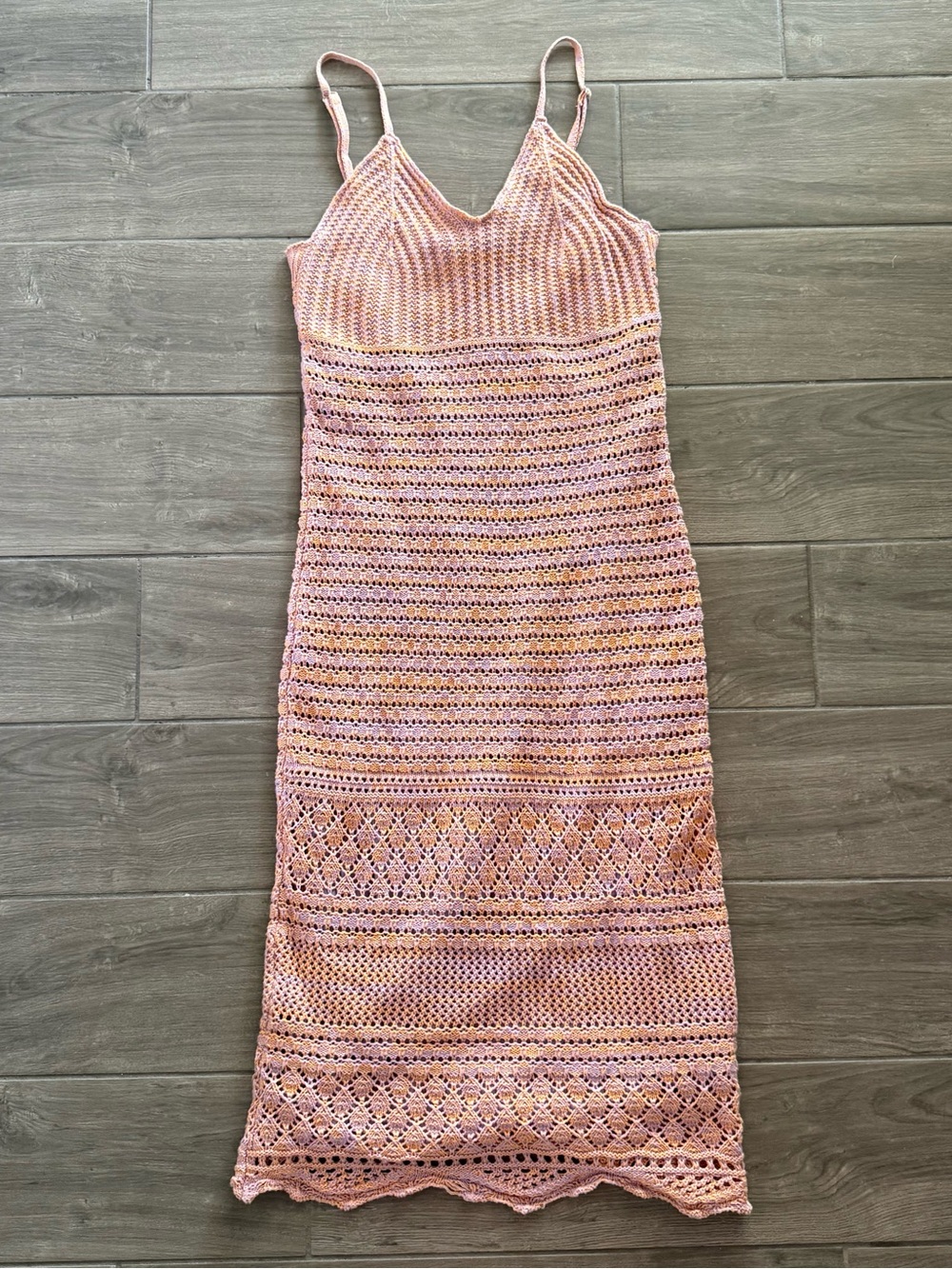 Freshman 1996 Purple Purple Maxi Slip Dress, Crochet Y2K Boho Festival 90s